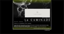Desktop Screenshot of chateau-caminade.com