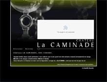 Tablet Screenshot of chateau-caminade.com